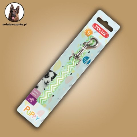 Smycz dla szczeniąt PIXIE 13mm/1,2m kol. zielony Zolux Smycz dla szczeniąt PIXIE 13mm/1,2m kol. zielony Zolux