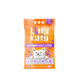 [W] LITTY KITTY Żwirek bentonitowy o zapachu lawendy 25L Litty Kitty
