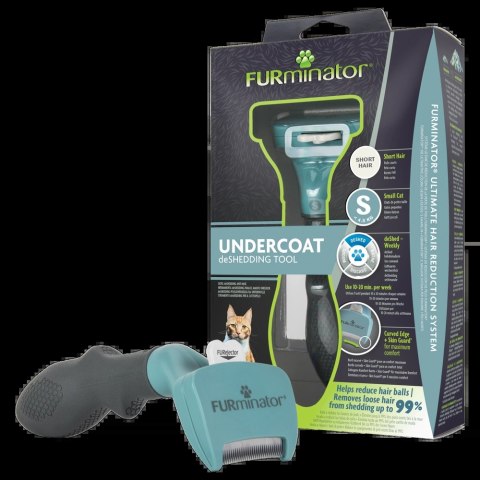 FURMINATOR Narzędzie Do Wyczesywania Podszerstka Dla Krótkowłosych Kotów Małych Ras FURMINATOR Narzędzie Do Wyczesywania Podszerstka Dla Krótkowłosych Kotów Małych Ras