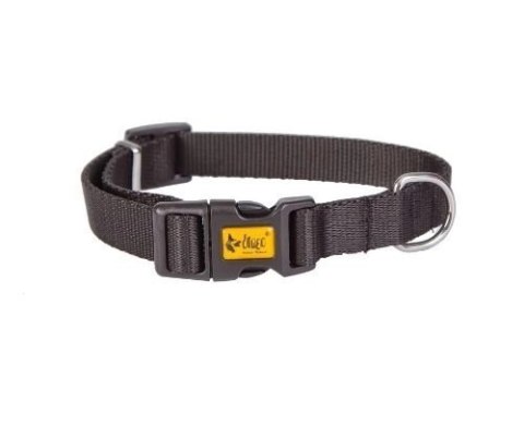 Dingo Obroża Z Taśmy Z Plastikowym Zapięciem Dla Psa Czarna 45cm Dingo Obroża Z Taśmy Z Plastikowym Zapięciem Dla Psa Czarna 45cm